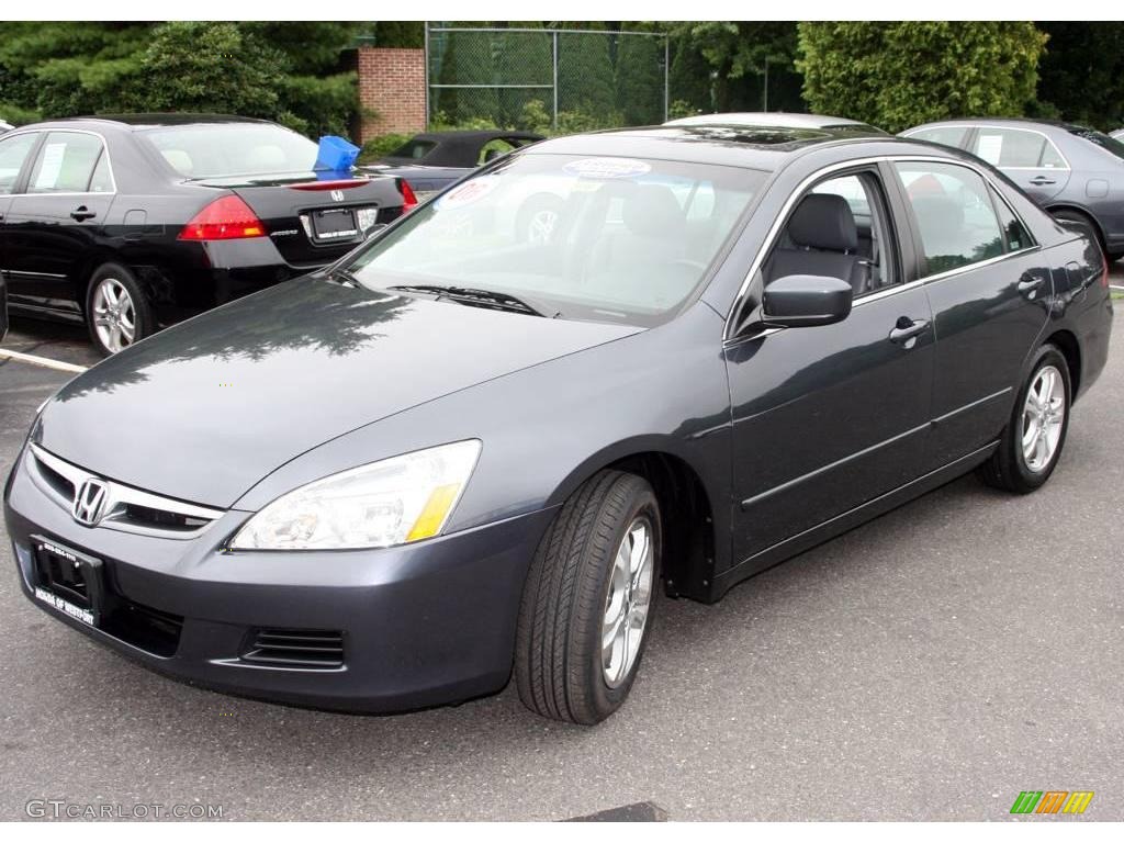 2006 Accord EX-L Sedan - Graphite Pearl / Gray photo #1