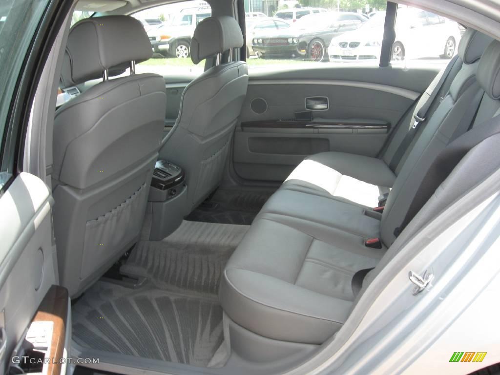 2006 7 Series 750Li Sedan - Titanium Silver Metallic / Basalt Grey/Flannel Grey photo #20