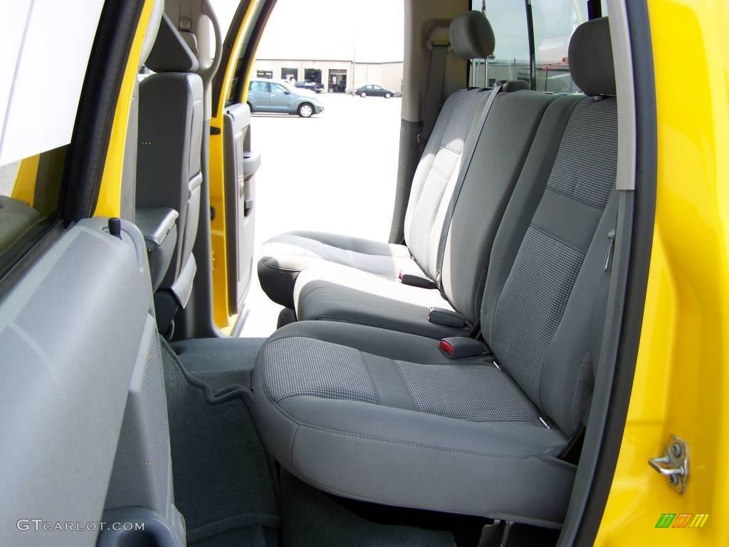 2007 Ram 1500 Big Horn Edition Quad Cab 4x4 - Detonator Yellow / Medium Slate Gray photo #11