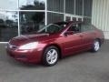 2006 Redondo Red Pearl Honda Accord EX-L Sedan  photo #3