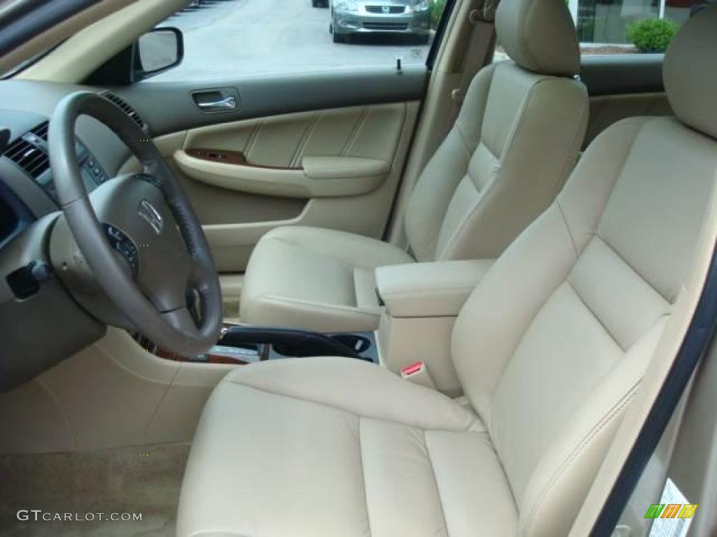 2006 Accord EX-L V6 Sedan - Desert Mist Metallic / Ivory photo #8