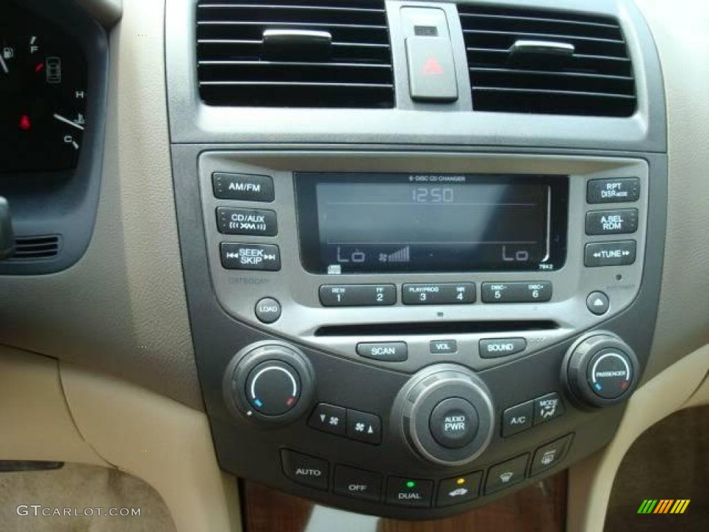 2006 Accord EX-L V6 Sedan - Desert Mist Metallic / Ivory photo #13