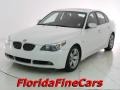 Alpine White - 5 Series 525i Sedan Photo No. 1
