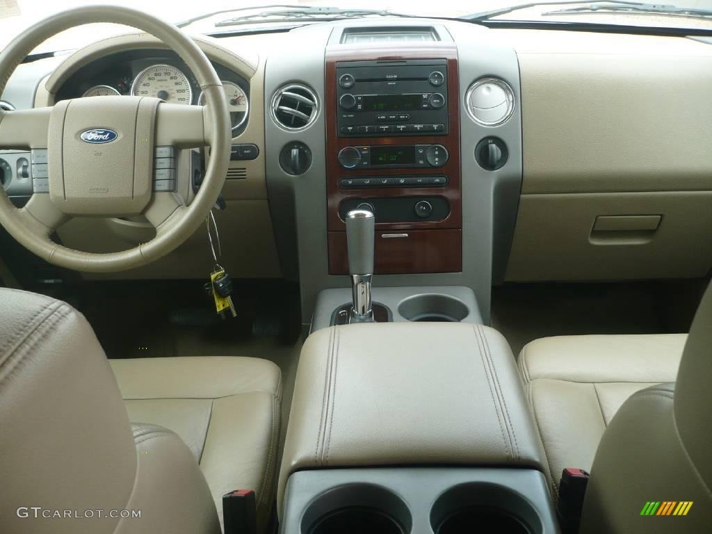 2006 F150 XLT SuperCrew 4x4 - Smokestone Metallic / Tan photo #10