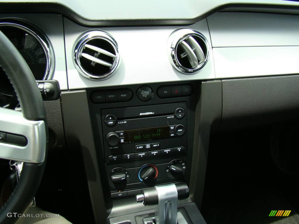 2007 Mustang GT Premium Coupe - Windveil Blue Metallic / Dark Charcoal photo #14