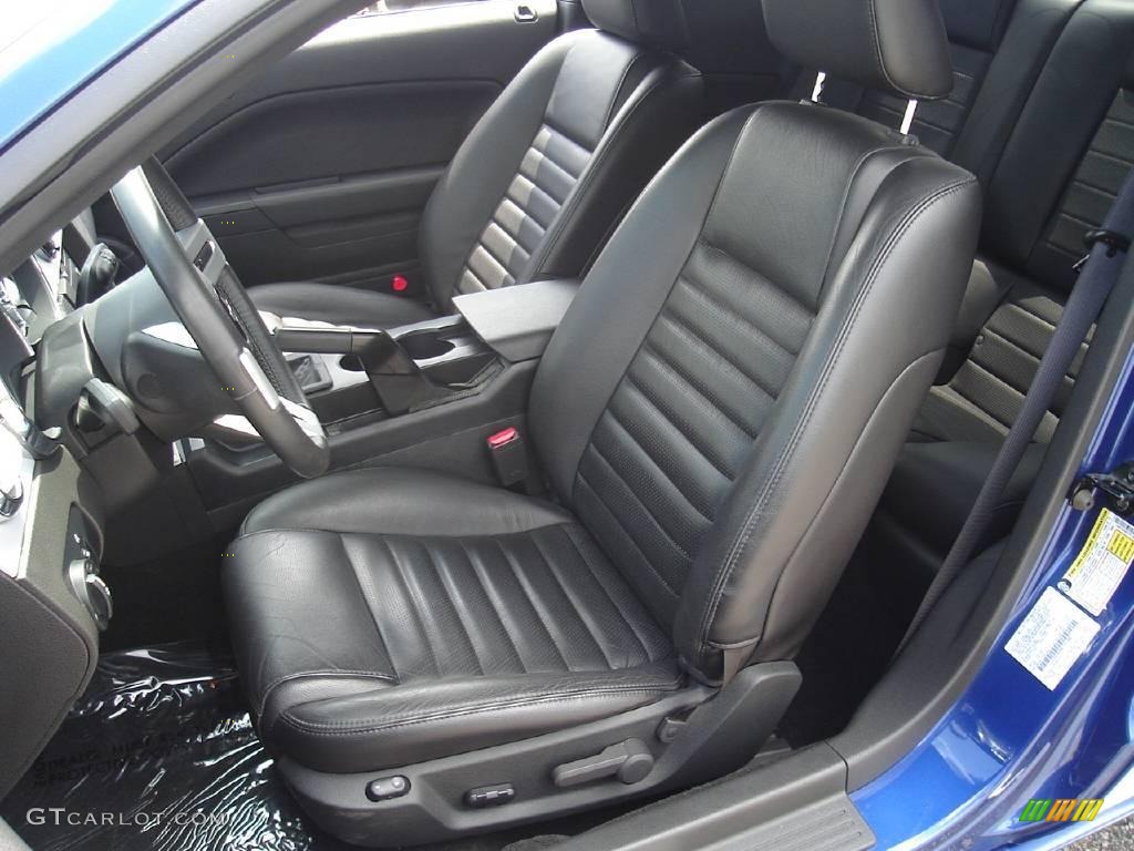 2007 Mustang GT Premium Coupe - Vista Blue Metallic / Dark Charcoal photo #14