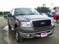 2007 Dark Shadow Grey Metallic Ford F150 XLT SuperCab 4x4  photo #2