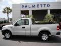 2008 Silver Metallic Ford F150 XL Regular Cab  photo #1