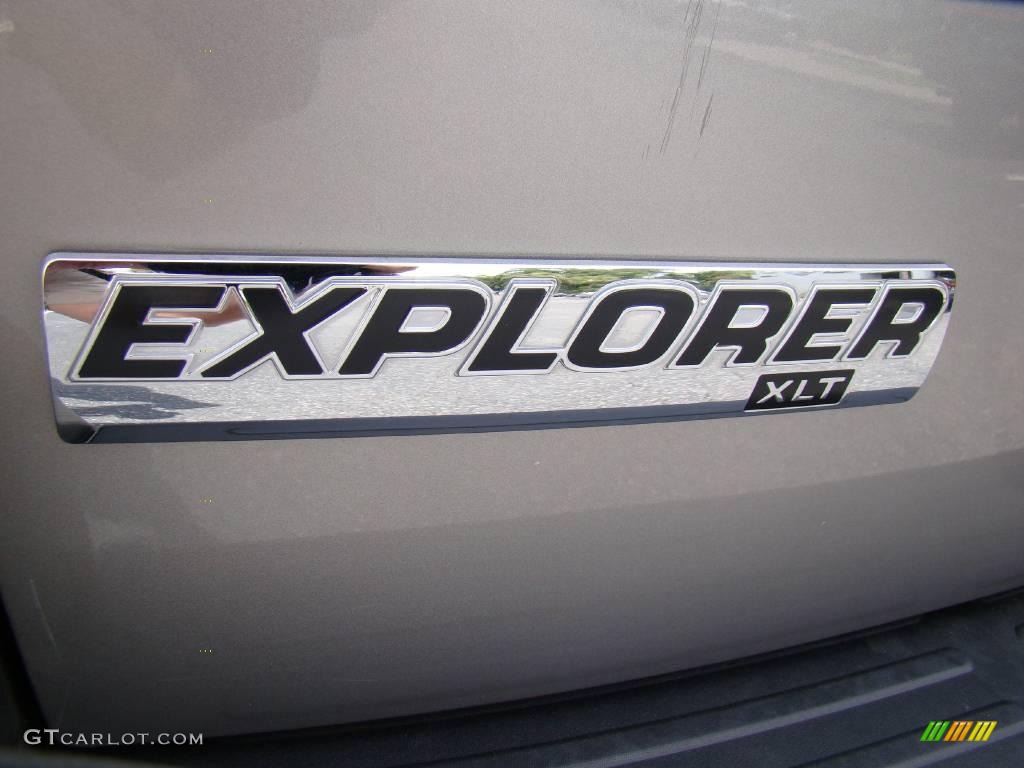 2008 Explorer XLT - Vapor Silver Metallic / Black/Stone photo #26