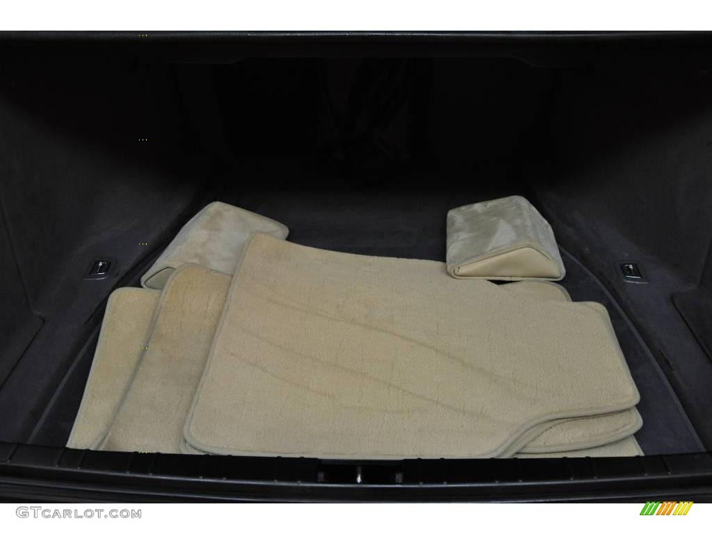 2003 7 Series 745Li Sedan - Jet Black / Dark Beige/Beige III photo #15