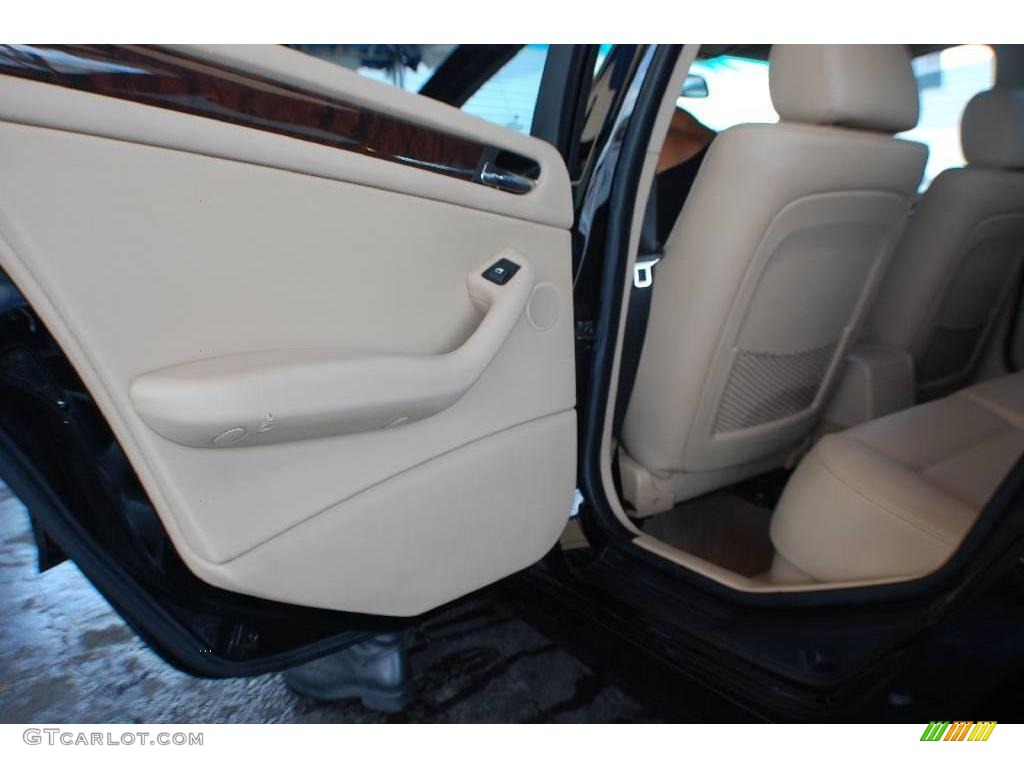 2001 3 Series 325i Sedan - Jet Black / Sand photo #27