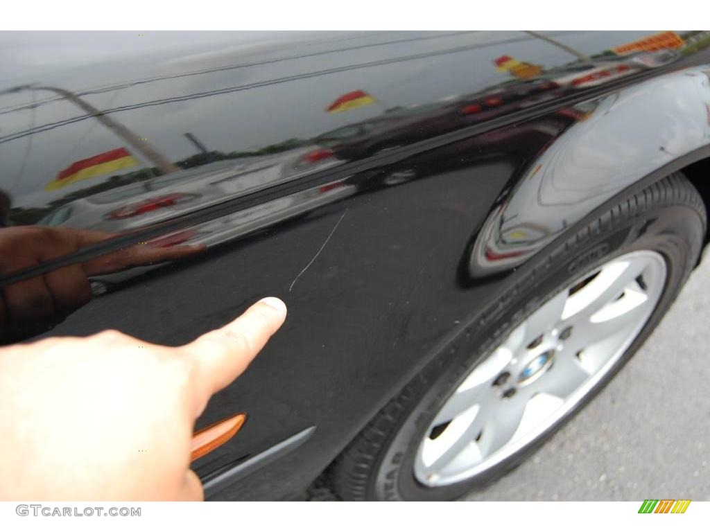 2001 3 Series 325i Sedan - Jet Black / Sand photo #39