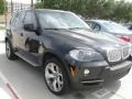 2008 Black Sapphire Metallic BMW X5 4.8i  photo #3