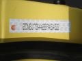 2002 Yellow Chevrolet Tracker ZR2 4WD Hard Top  photo #9