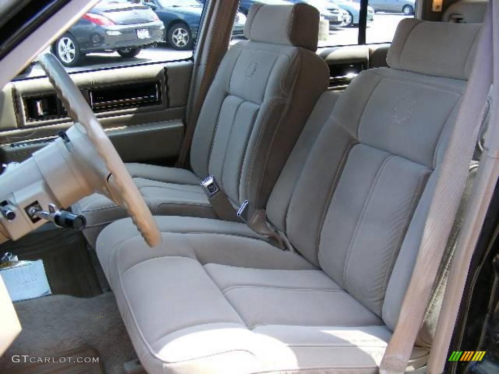 1989 DeVille Sedan - Dark Brown Metallic / Beige photo #9