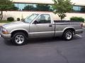 2001 Light Pewter Metallic Chevrolet S10 LS Regular Cab  photo #3