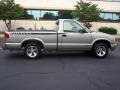 2001 Light Pewter Metallic Chevrolet S10 LS Regular Cab  photo #9