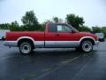 1994 Bright Red Chevrolet S10 LS Extended Cab  photo #8