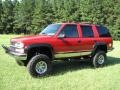 1996 Victory Red Chevrolet Tahoe LT 4x4  photo #1