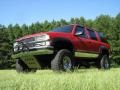 1996 Victory Red Chevrolet Tahoe LT 4x4  photo #2