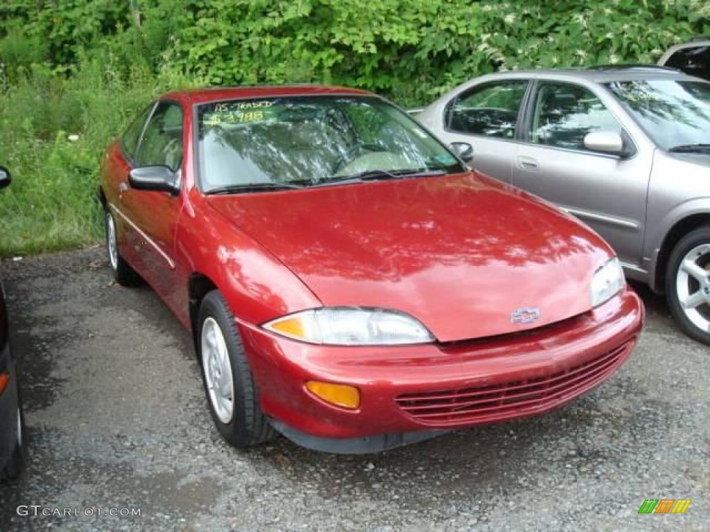 1999 Cavalier Coupe - Bright Red / Neutral photo #1