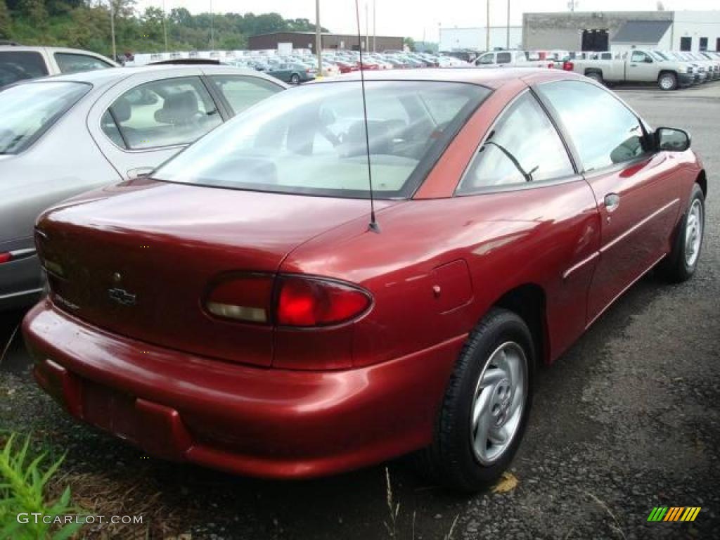 1999 Cavalier Coupe - Bright Red / Neutral photo #2