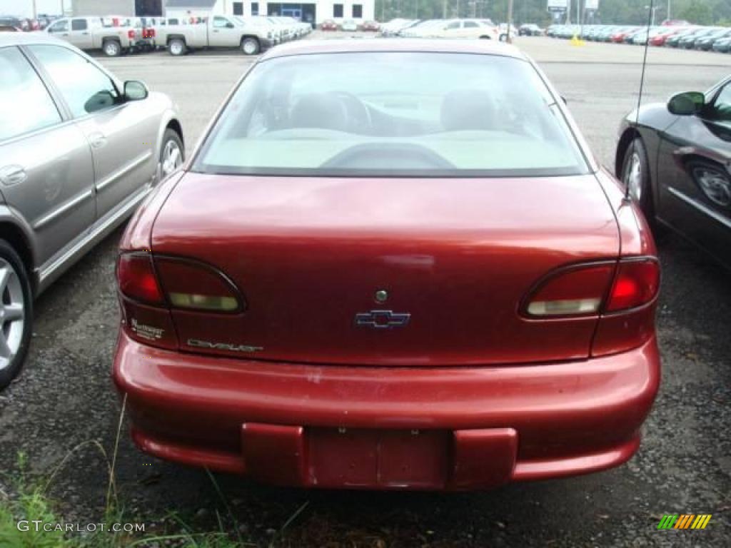 1999 Cavalier Coupe - Bright Red / Neutral photo #3