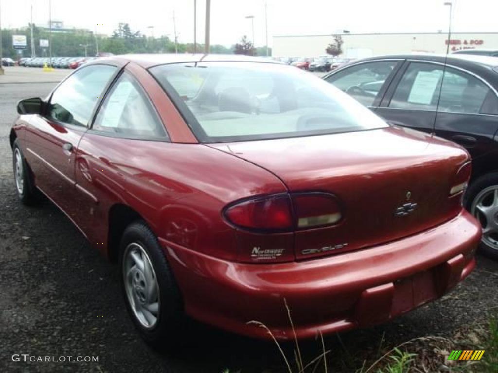 1999 Cavalier Coupe - Bright Red / Neutral photo #4