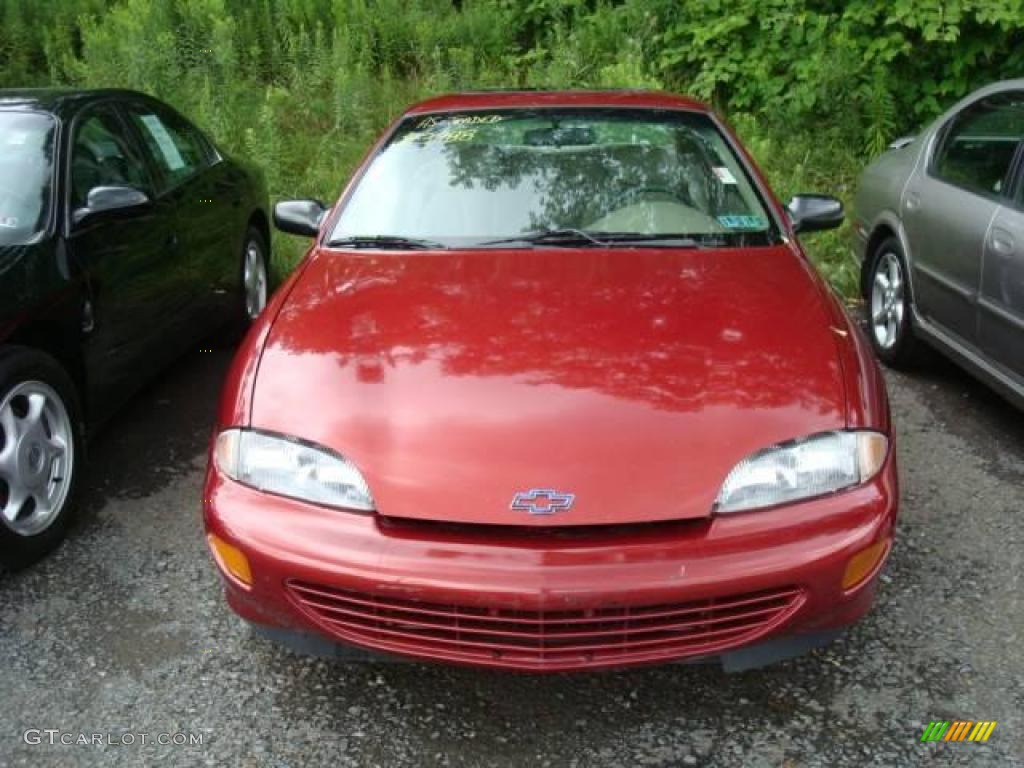 1999 Cavalier Coupe - Bright Red / Neutral photo #6