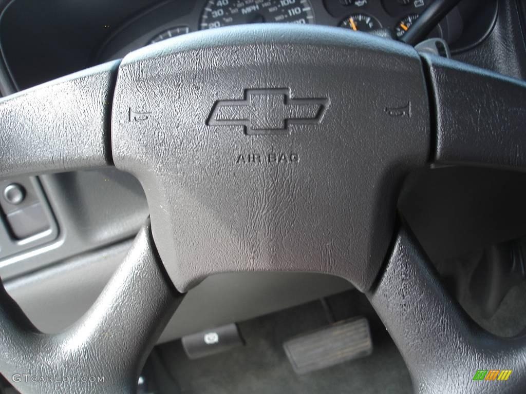2003 Silverado 1500 LS Extended Cab 4x4 - Dark Gray Metallic / Medium Gray photo #24