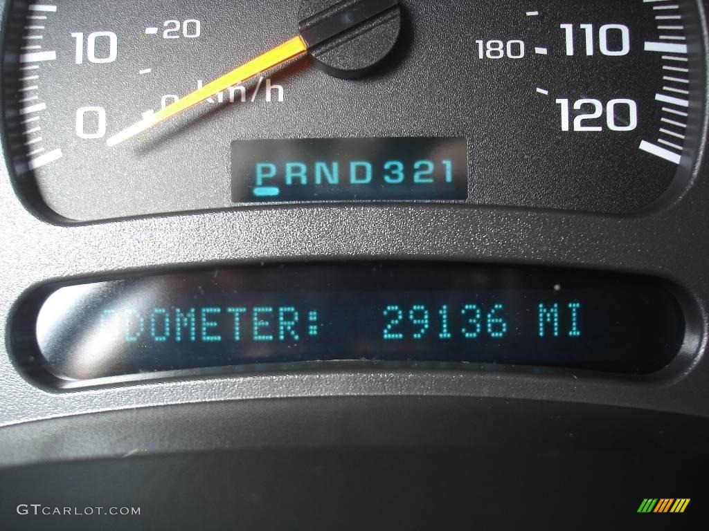 2003 Silverado 1500 LS Extended Cab 4x4 - Dark Gray Metallic / Medium Gray photo #25