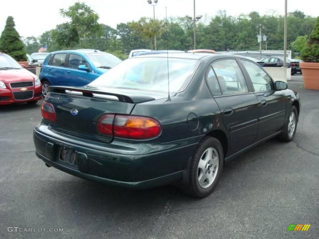 2003 Malibu LS Sedan - Medium Forest Green Metallic / Neutral Beige photo #3