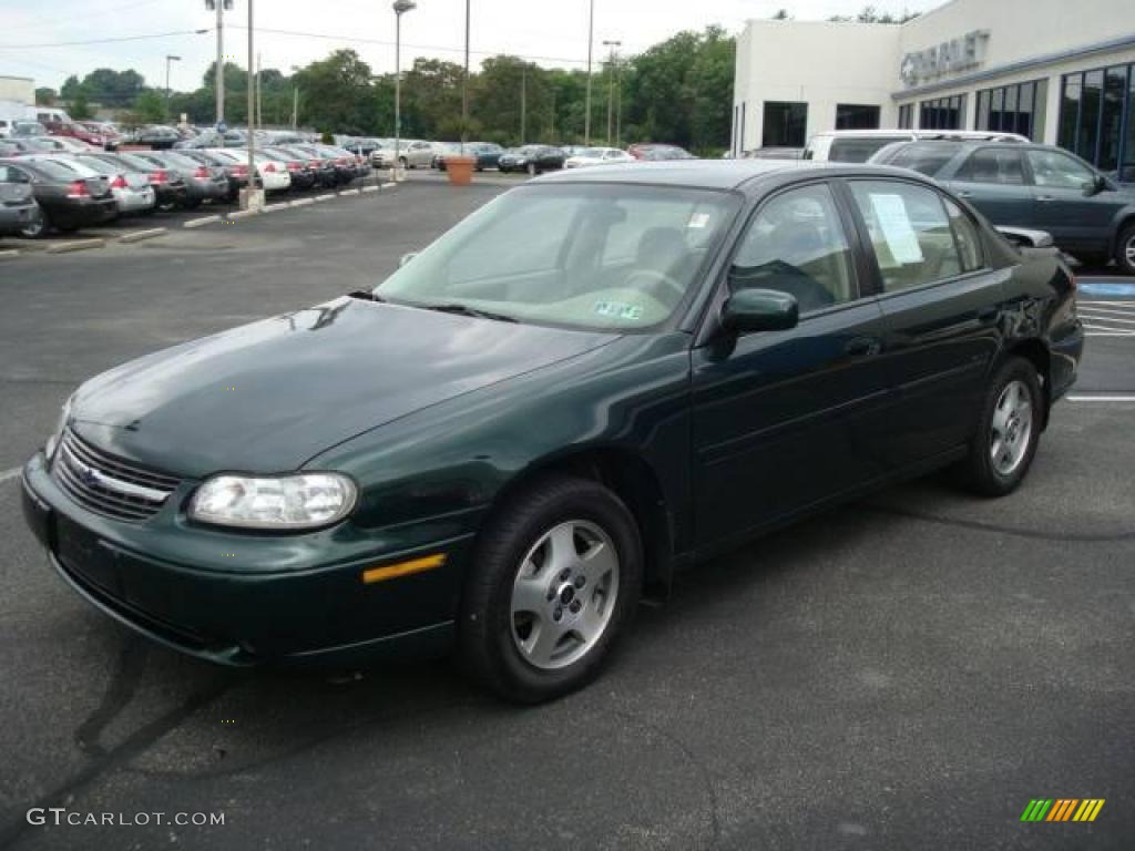 2003 Malibu LS Sedan - Medium Forest Green Metallic / Neutral Beige photo #7