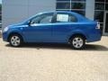 2007 Bright Blue Chevrolet Aveo LS Sedan  photo #3