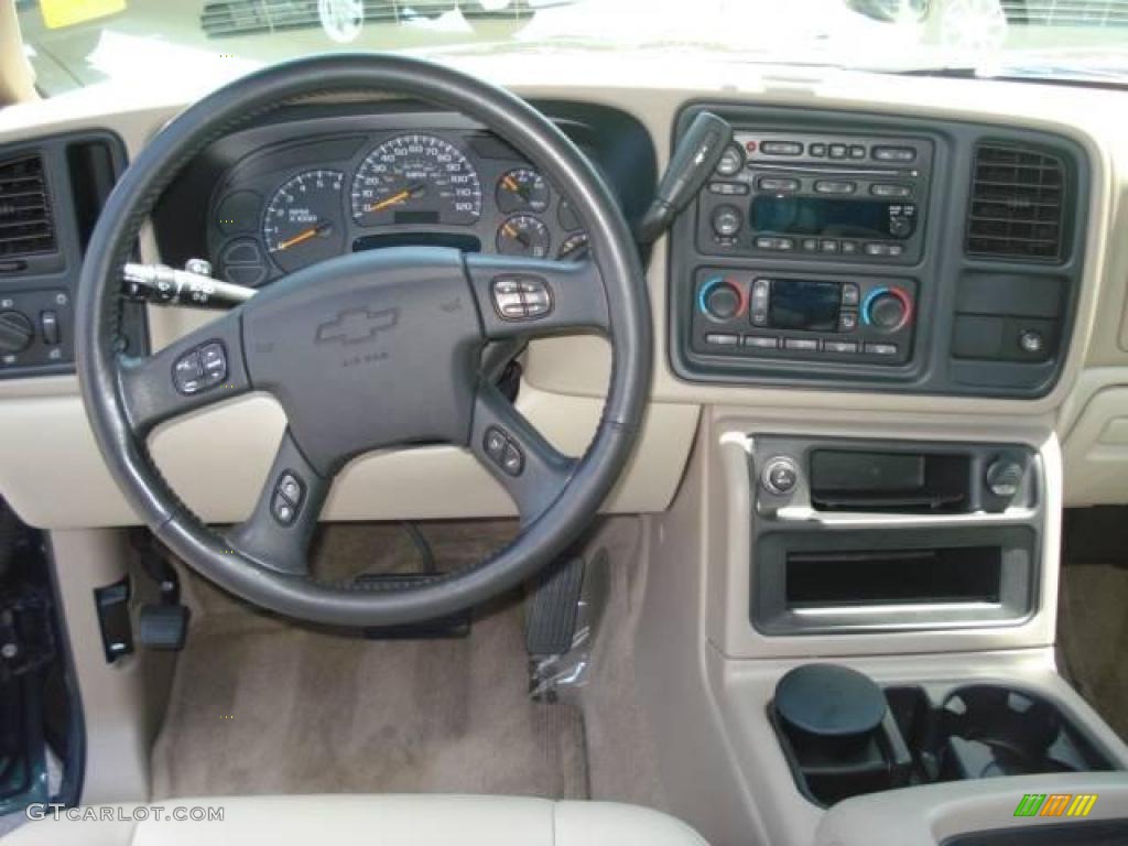 2005 Tahoe Z71 - Bermuda Blue Metallic / Tan/Neutral photo #14