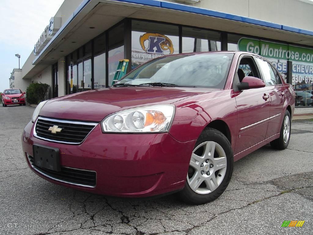 2006 Malibu LT Sedan - Sport Red Metallic / Ebony Black photo #1