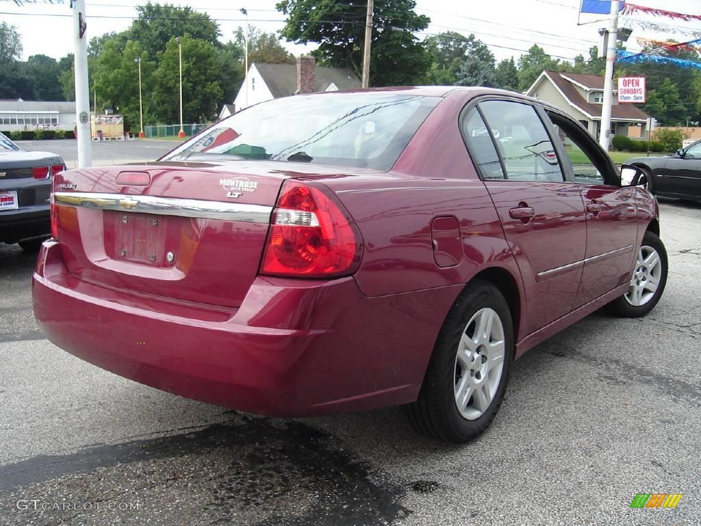 2006 Malibu LT Sedan - Sport Red Metallic / Ebony Black photo #5