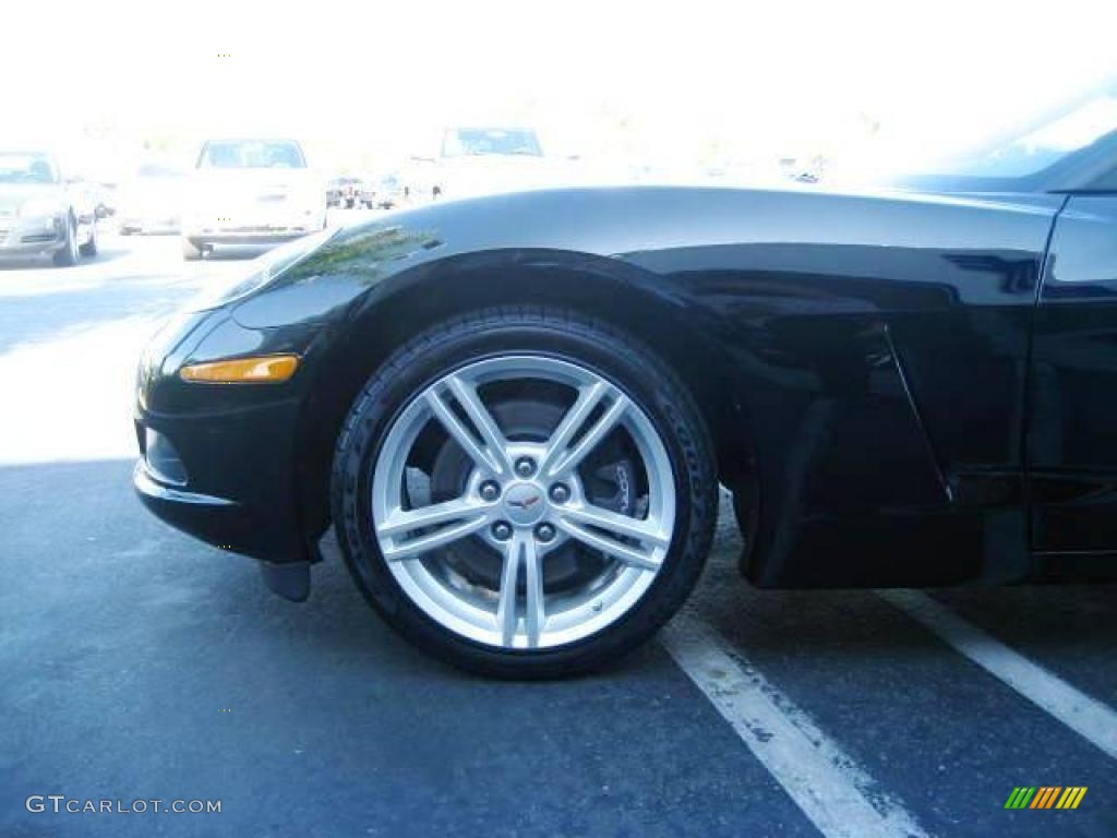 2009 Corvette Coupe - Black / Ebony photo #1