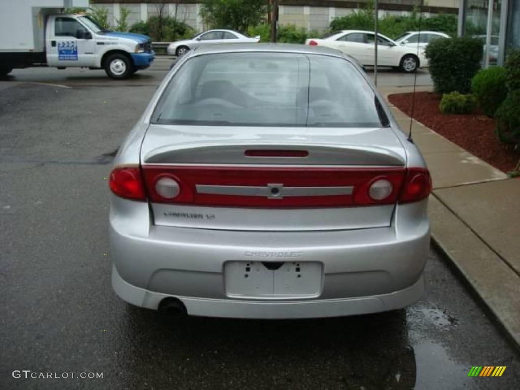 2004 Cavalier LS Sport Sedan - Ultra Silver Metallic / Graphite photo #3