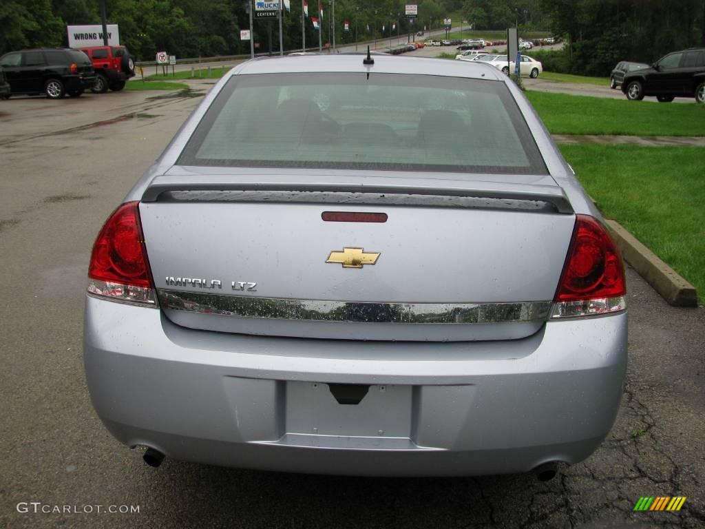 2006 Impala LTZ - Glacier Blue Metallic / Ebony Black photo #4