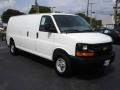 2009 Summit White Chevrolet Express 2500 Extended Cargo Van  photo #2