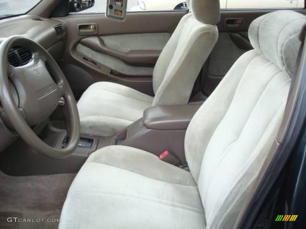 1993 Camry XLE V6 Sedan - Dark Green Pearl / Beige photo #8