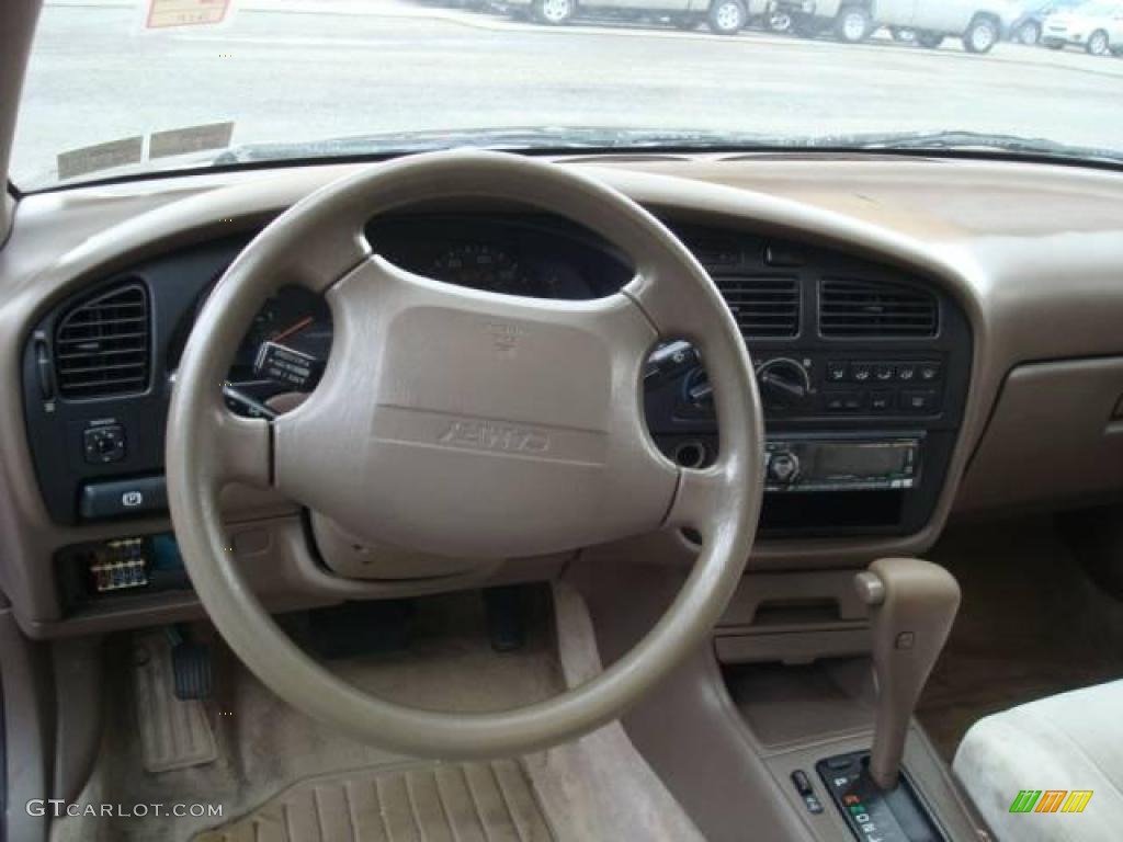 1993 Camry XLE V6 Sedan - Dark Green Pearl / Beige photo #10