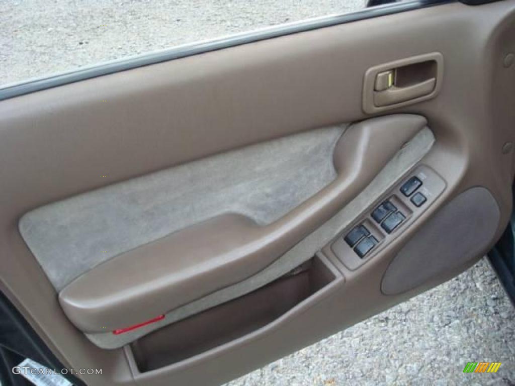 1993 Camry XLE V6 Sedan - Dark Green Pearl / Beige photo #11