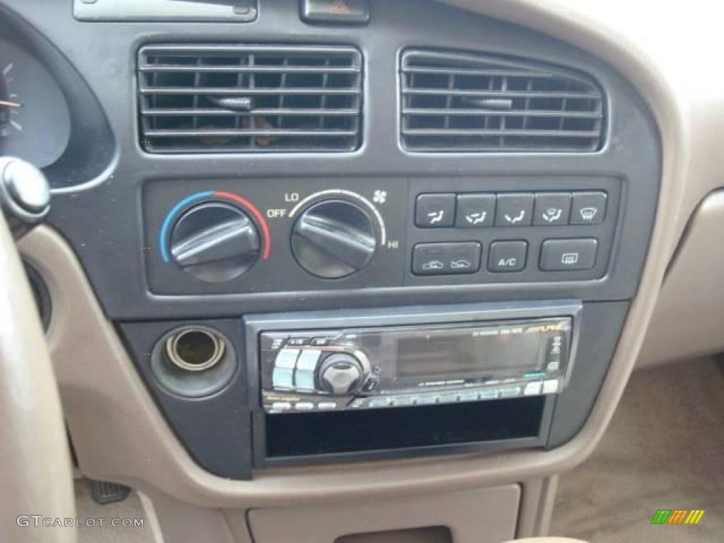 1993 Camry XLE V6 Sedan - Dark Green Pearl / Beige photo #13