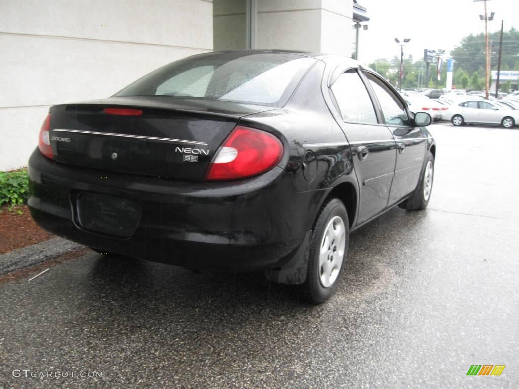 2001 Neon SE - Black / Dark Slate Gray photo #3