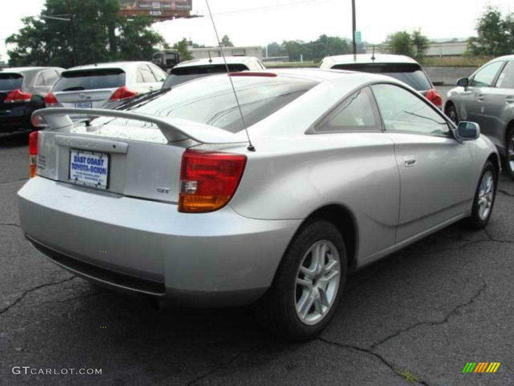 2000 Celica GT - Liquid Silver Metallic / Black/Silver photo #3