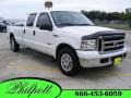 2006 Oxford White Ford F250 Super Duty XLT Crew Cab  photo #1