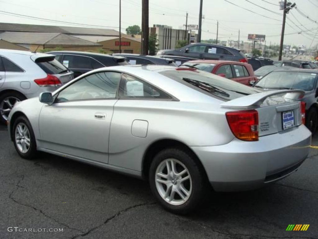 2000 Celica GT - Liquid Silver Metallic / Black/Silver photo #5