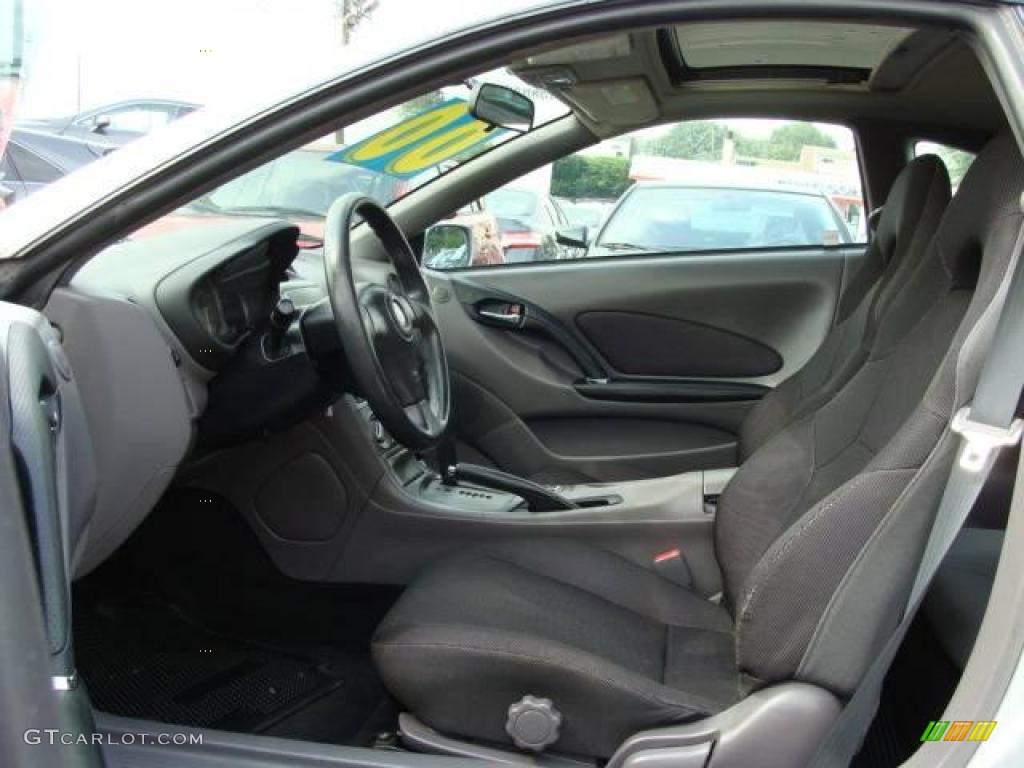 2000 Celica GT - Liquid Silver Metallic / Black/Silver photo #7